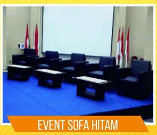 event sofa hitam