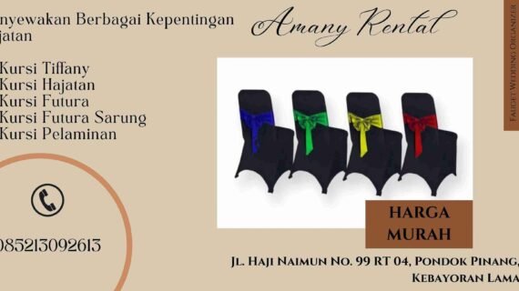 Harga Sewa Kursi Futura
