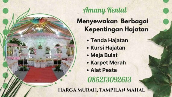 Sewa Meja Catering
