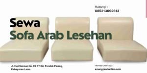 Sofa Arab Lesehan
