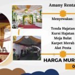 Harga Rental Bangku Tenda Terdekat Murah