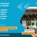 Tempat Persewaan Bangku Pengantin Terdekat Murah