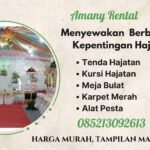 Harga Sewa Bangku Tenda Terdekat Murah