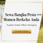 Sewa Bangku Pesta Jabodetabek | Lengkap & Murah